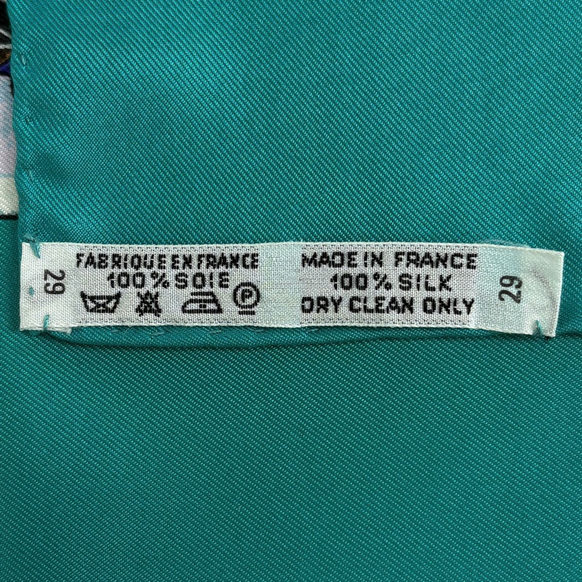 エルメス HERMES カレ90 CORRESPONDANCE 切手 アニマル スポーツ 馬 スカーフ シルク グリーン マルチ レディース