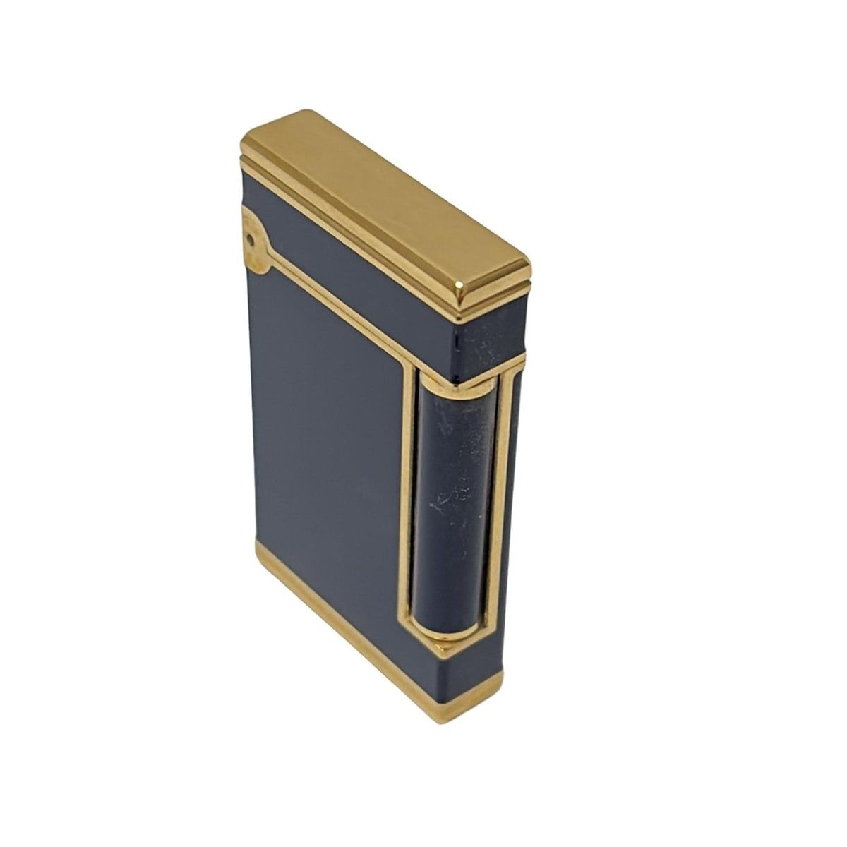 Dupont デュポン ライター 黒 ゴールド 着火 できず ローラー式