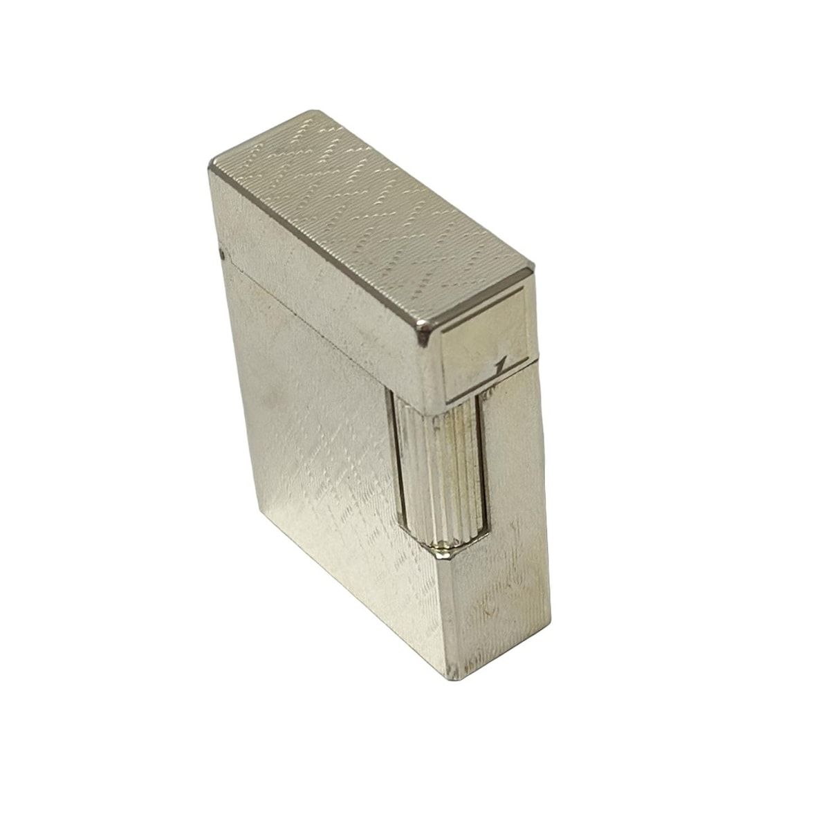 Dupont デュポン ライター シルバー 着火 済み ローラー式