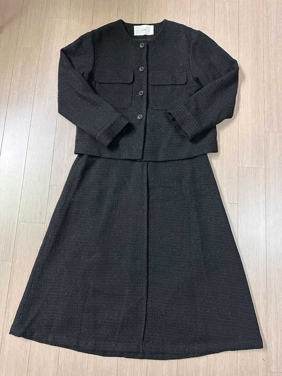 eunoia Classic Tweed ジャケット スカート セットアップ