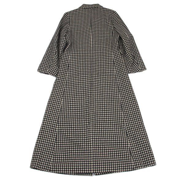 robe de chambre コムデギャルソン　チェック柄 ロングコート　美品 robe de chambre コムデギャルソン チェック柄 ロングコート 美品
