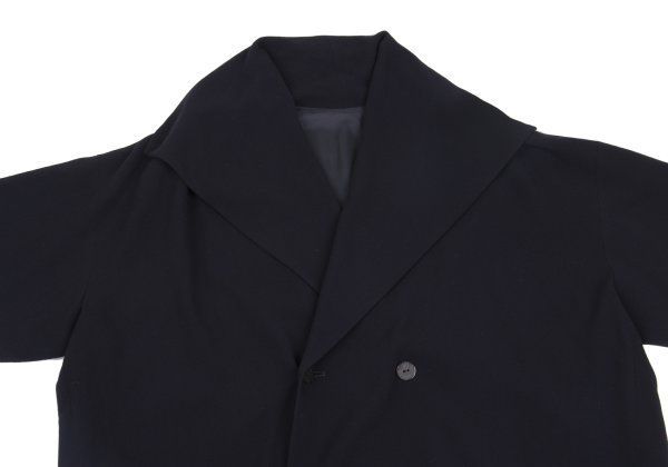 ヨーガンレールJURGEN LEHL ウールセーラーカラージャケット 紺M