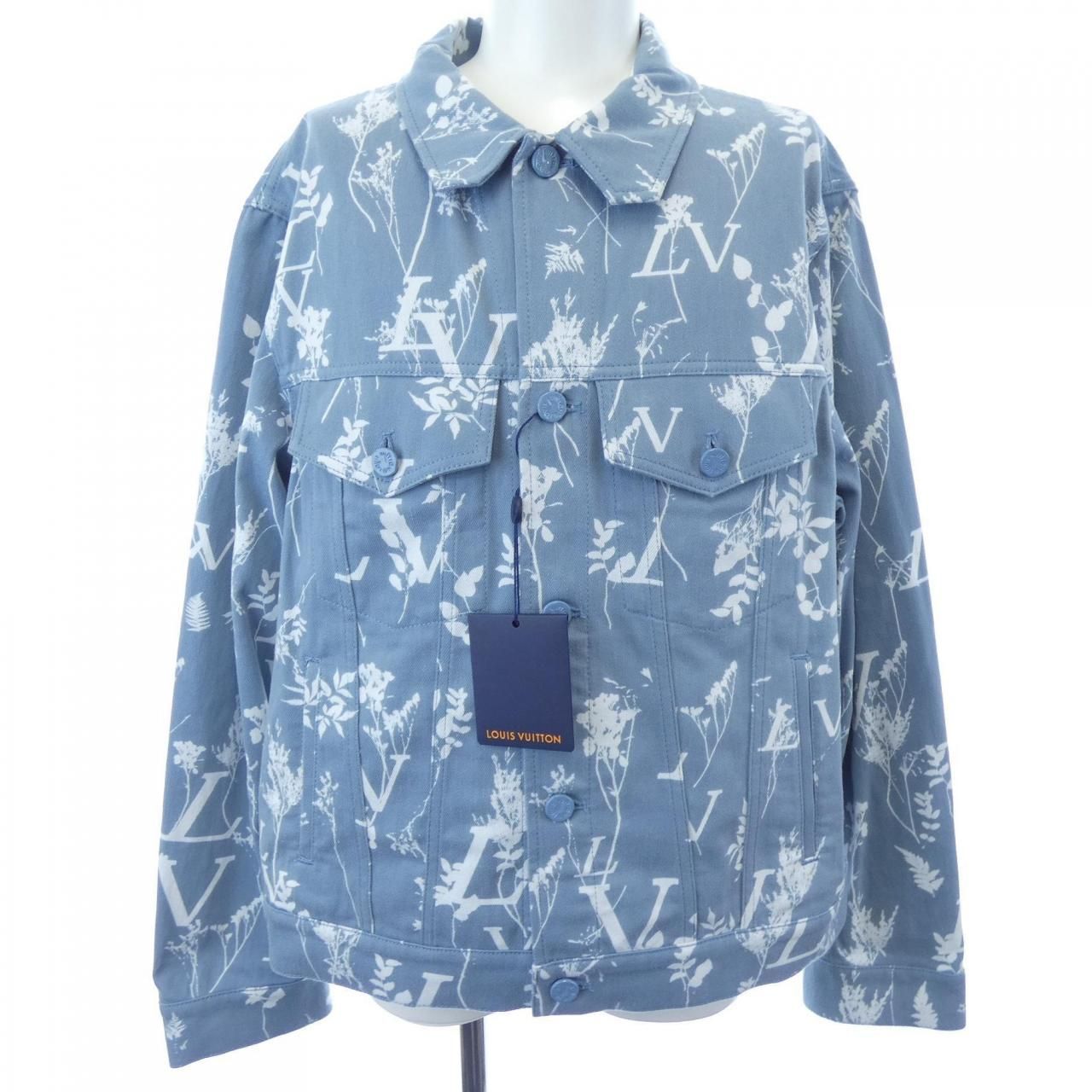 ルイヴィトン LOUIS VUITTON DNAリーフデニムジャケット デニムジャケット