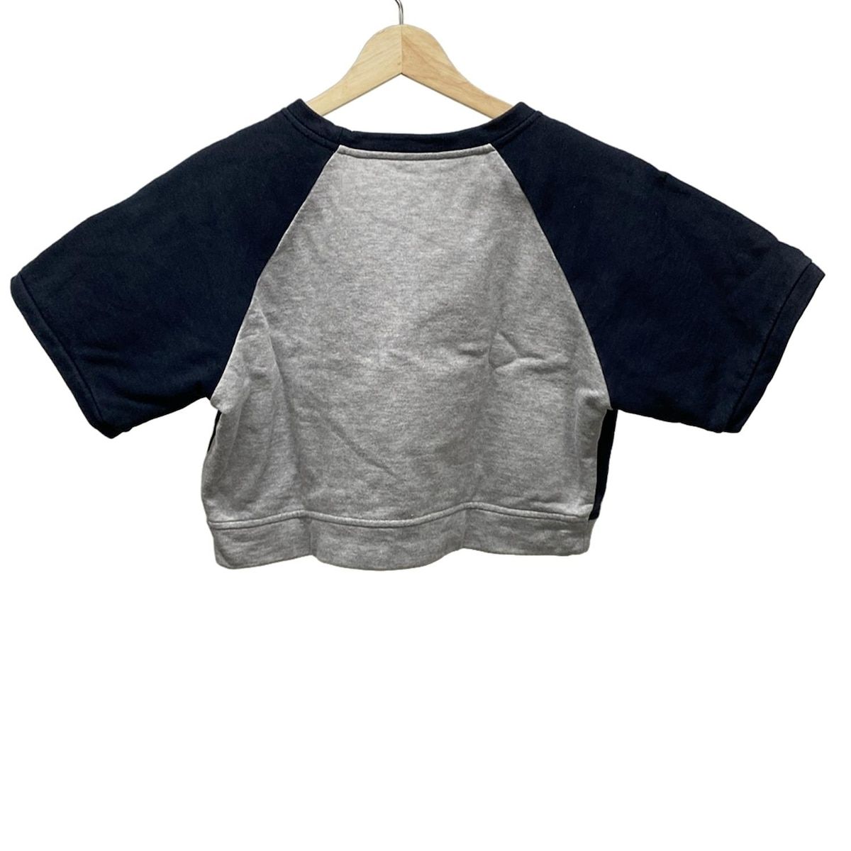 MARNI マルニ トレーナー サイズ38 S レディース - ダークネイビー×グレー 半袖 ショート丈