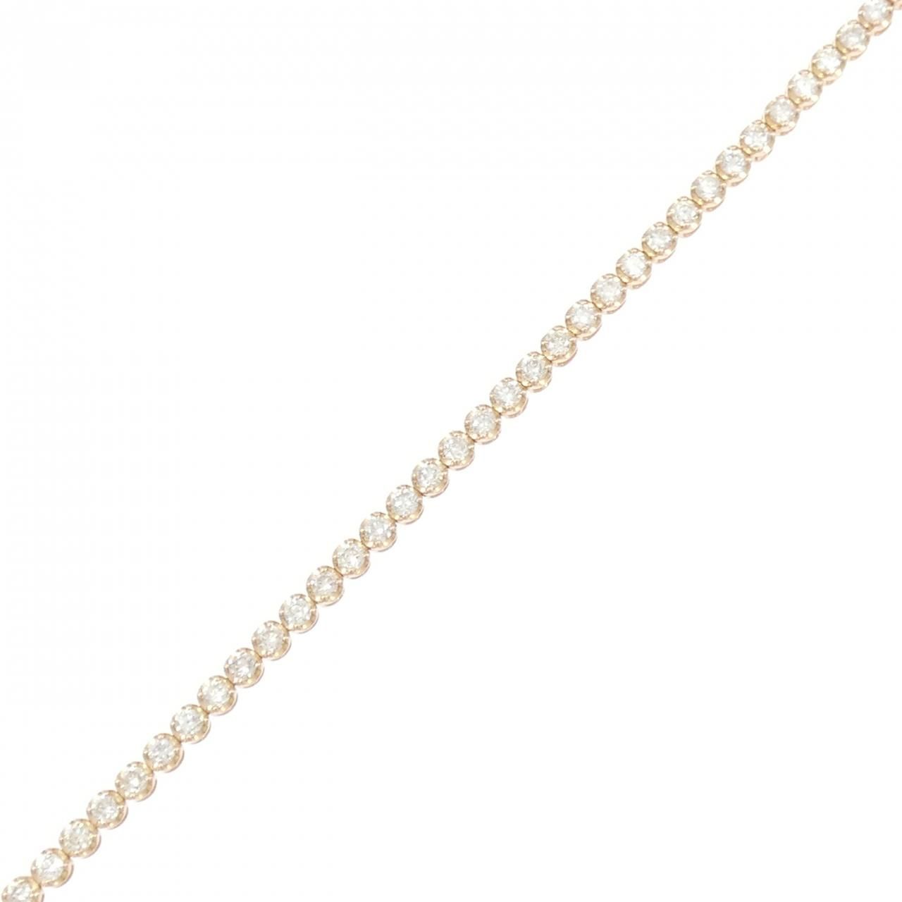 K 18 PG ダイヤモンド ブレスレット 1.00 CT