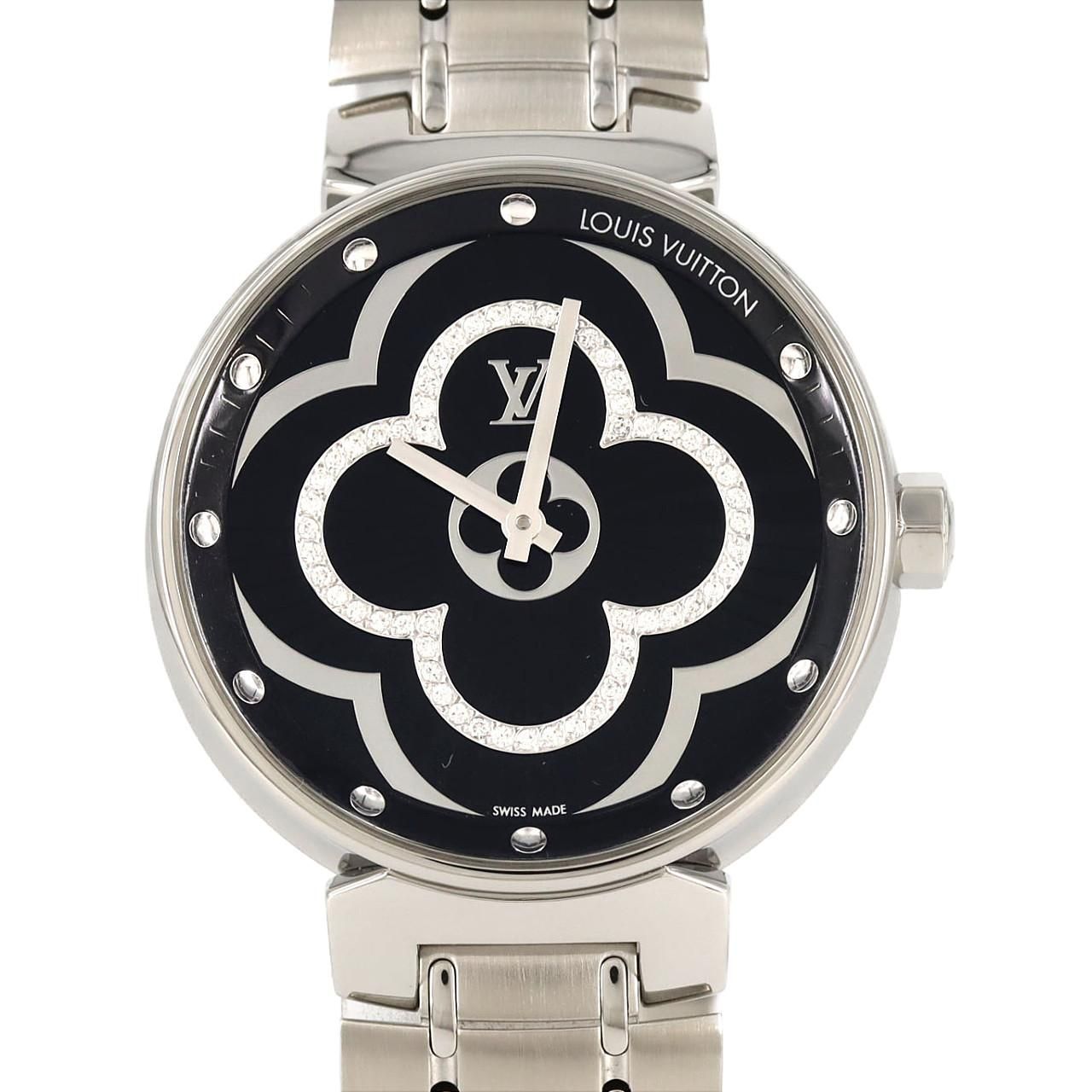 ルイヴィトン タンブールムーンディヴァイン QA 020 SS クォーツ