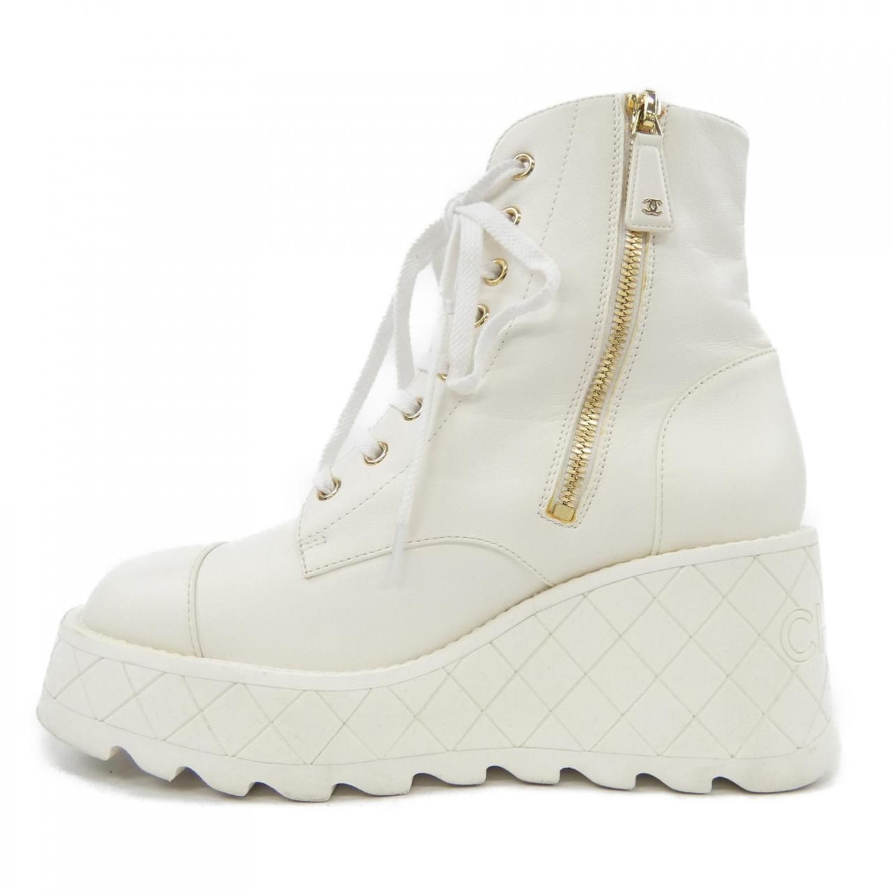 シャネル CHANEL コンバットブーツ COMBAT BOOTS ブーツ