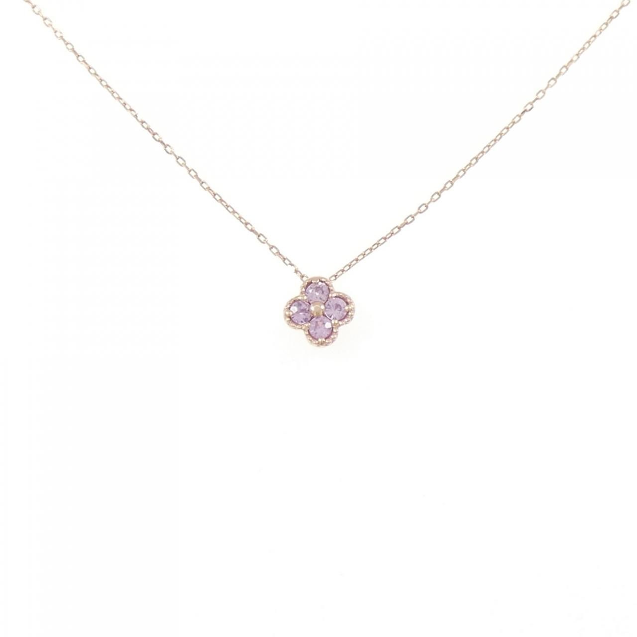 K 10 PG サファイヤ ネックレス