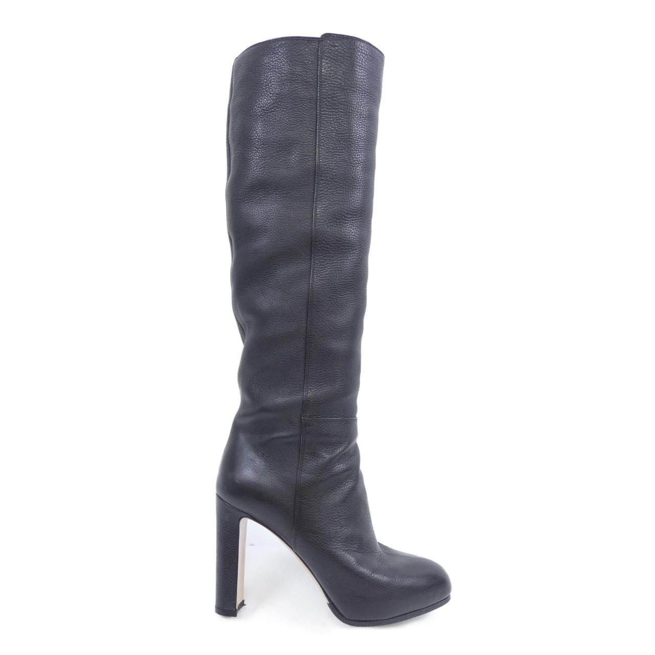 【極美品】 GIANVITO ROSSI ジャンビトロッシ ロングブーツ 紺 Gianvito Rossi（ジャンヴィト ロッシ） ロングブーツ MONTEY BOOT