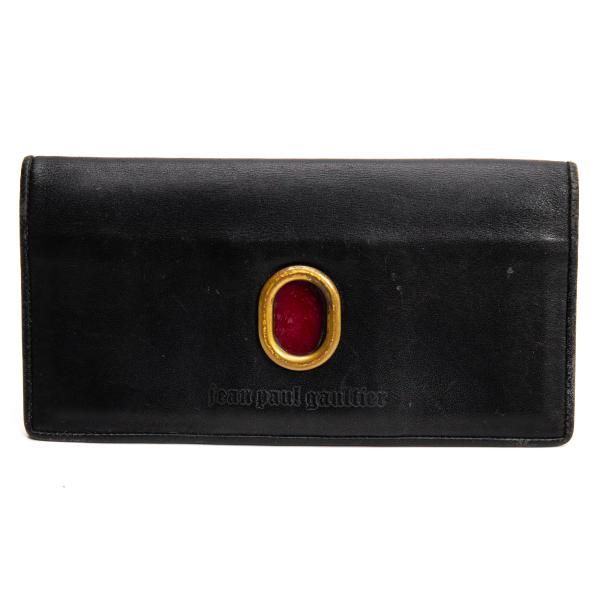 ジャンポールゴルチエJean Paul GAULTIER フレームデザインレザー二