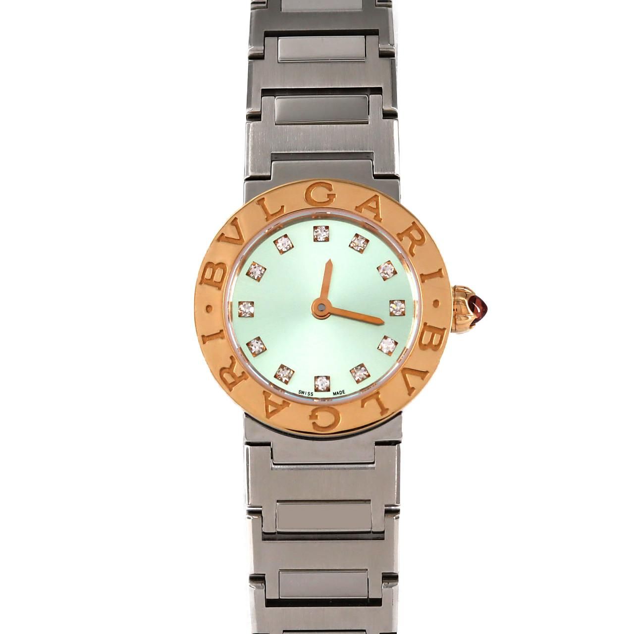 ブルガリ ブルガリブルガリ PGコンビ･12 P BBP 23 SG SSxPG クォーツ