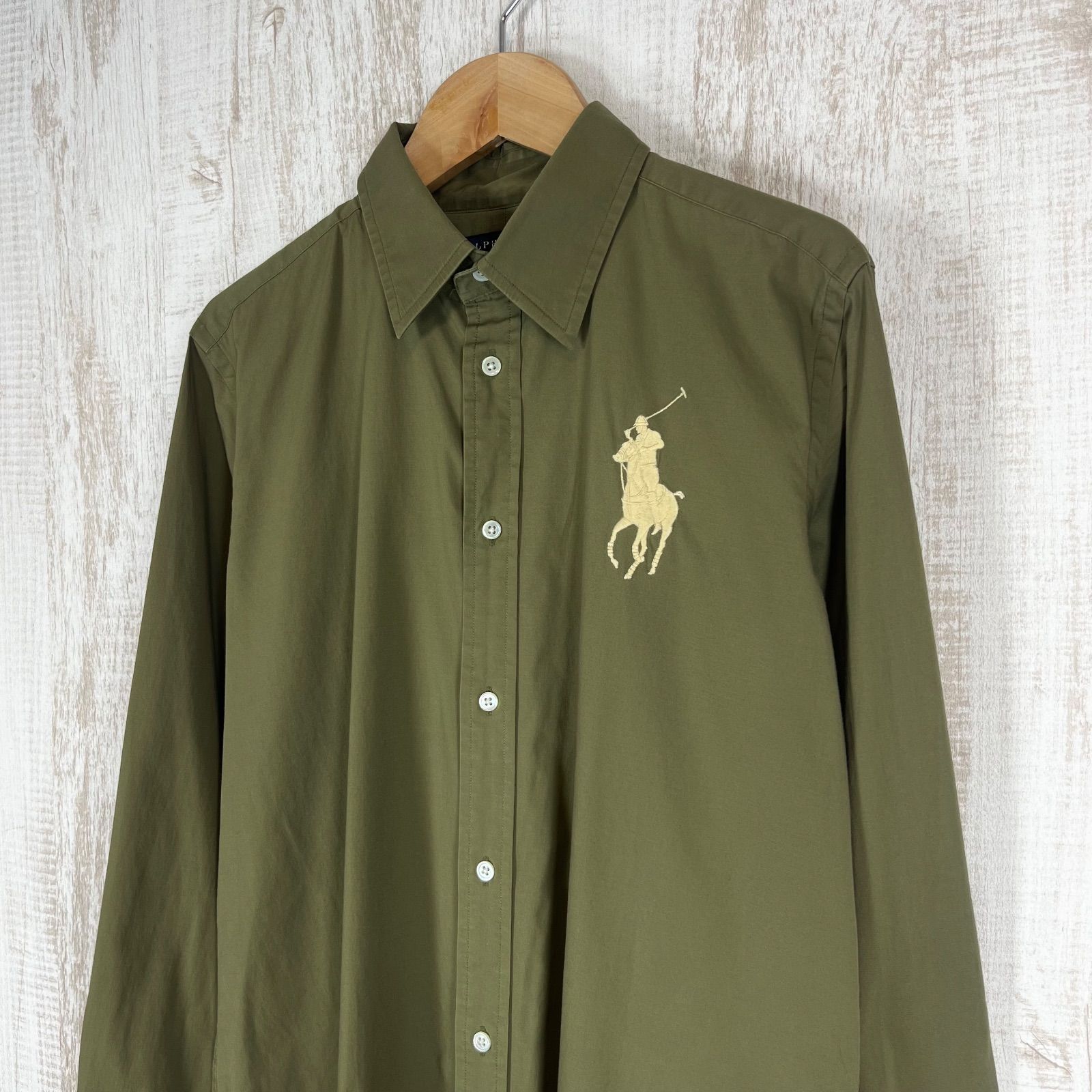 RALPH LAUREN ラルフローレン ビッグポニーロゴ刺繍 無地 コットン