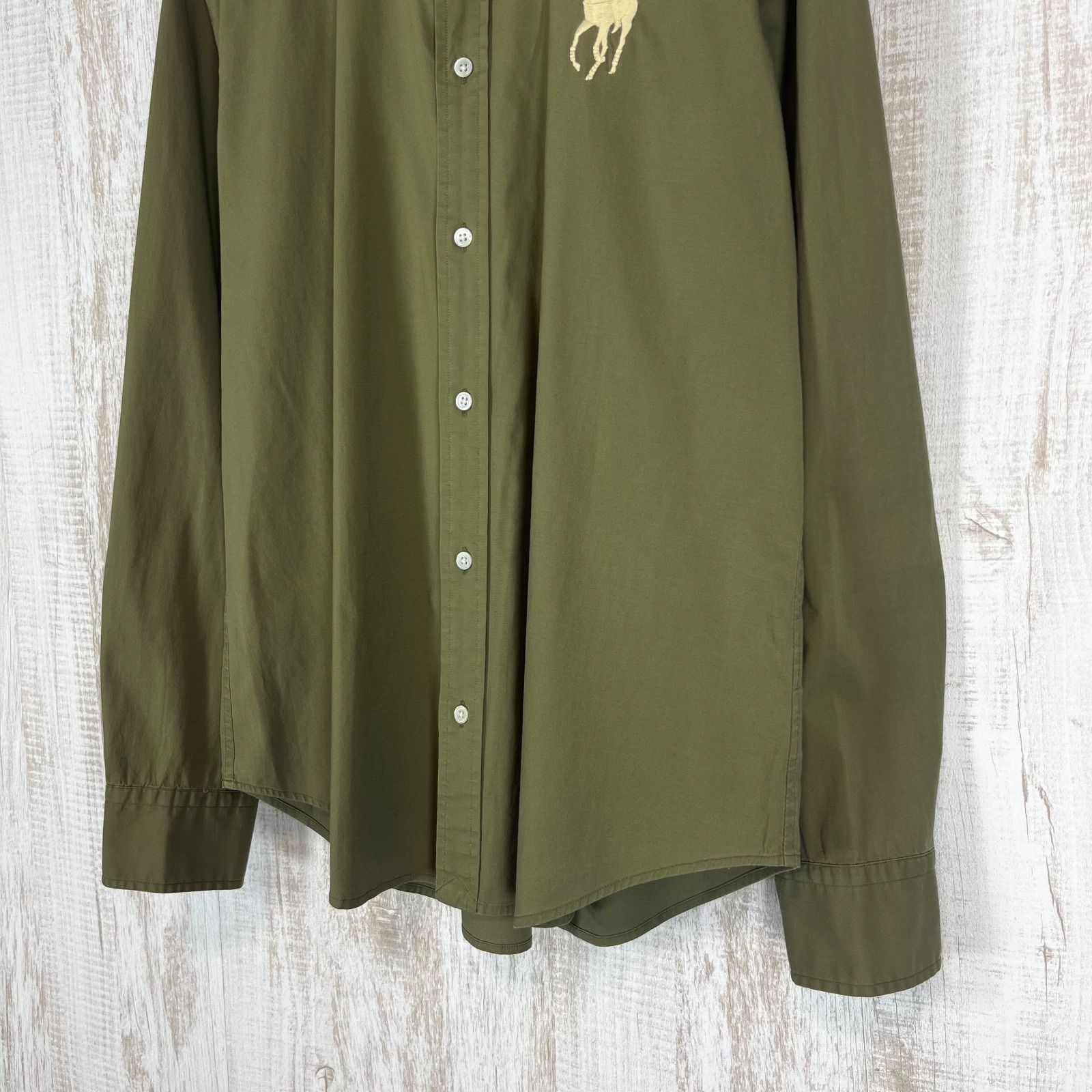 RALPH LAUREN ラルフローレン ビッグポニーロゴ刺繍 無地 コットン