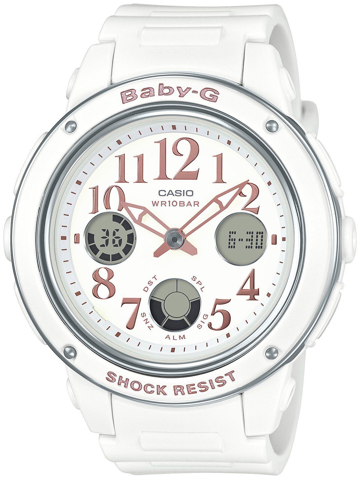 カシオ 腕時計 ベビージー BGA 150 EF 7 BJF ホワイト
