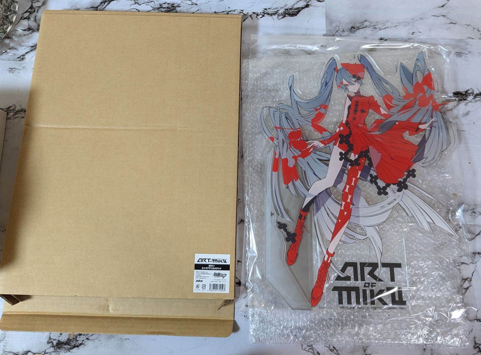 Juice 初音ミク ART OF Miku 望月けい ビッグアクリルスタンド