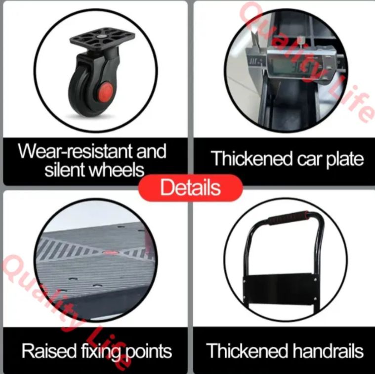 ージ付きプラットフォームトラックカート 取り外し