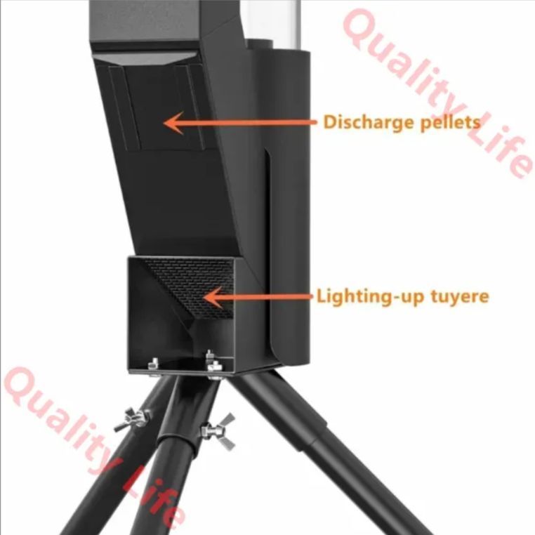 パティオヒーター木質ペレットヒーター 屋外用ペレットファイヤーピット