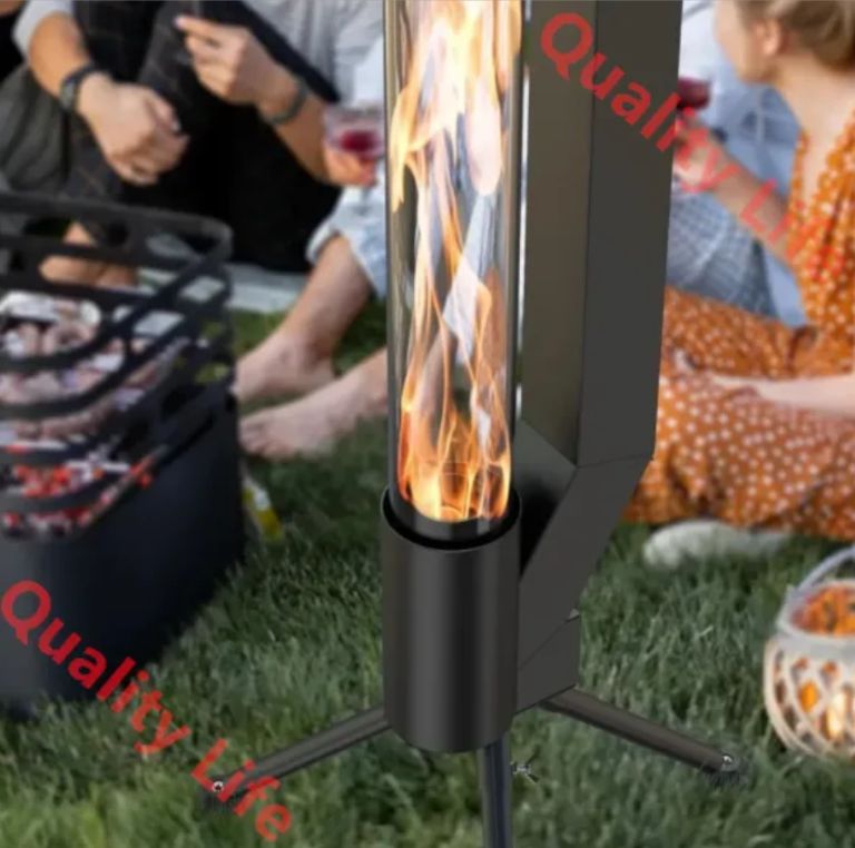 パティオヒーター木質ペレットヒーター 屋外用ペレットファイヤーピット