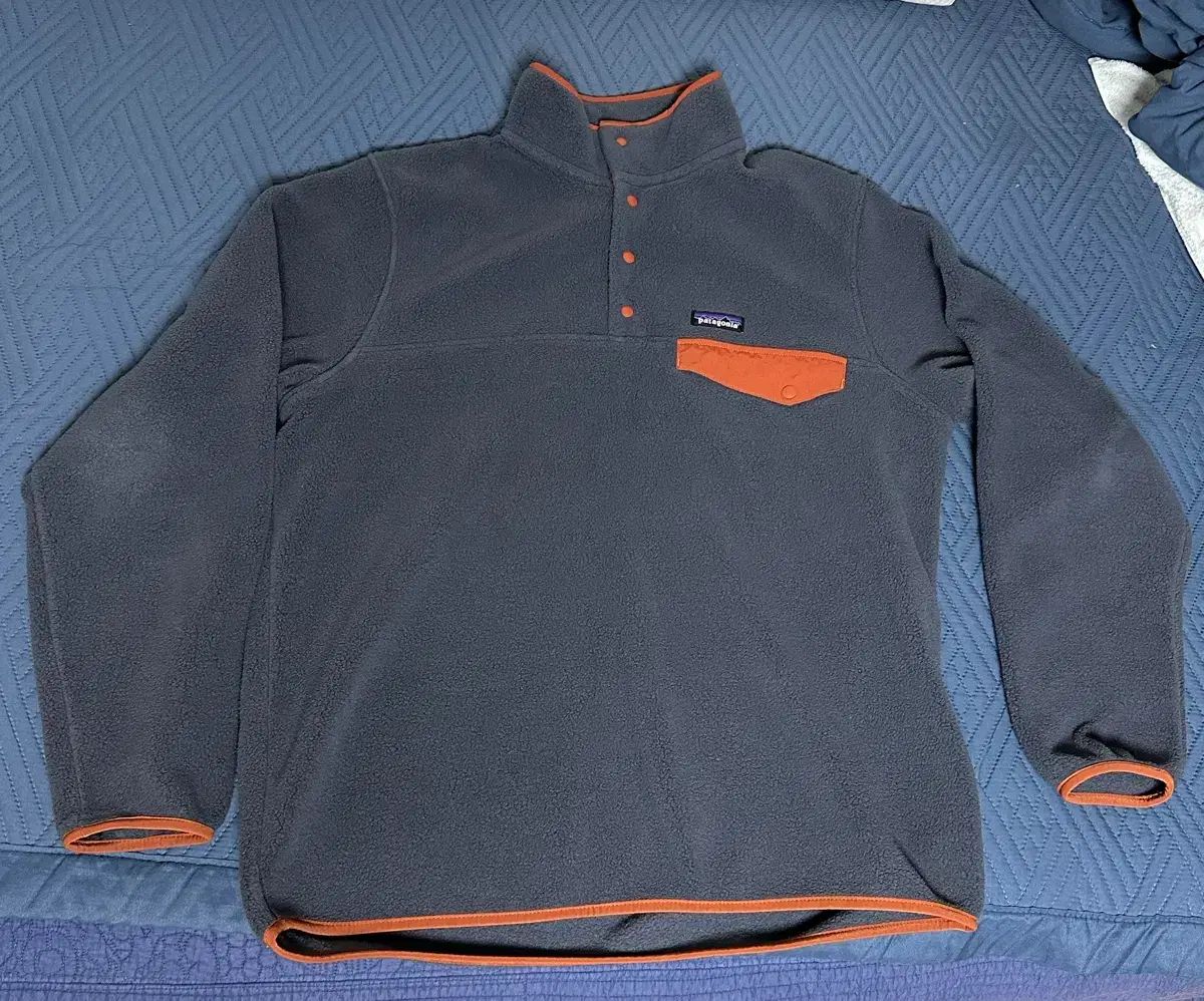 patagonia パタゴニア Synchilla シンチラ ブルー BUNNY バニー レッド Lサイズ