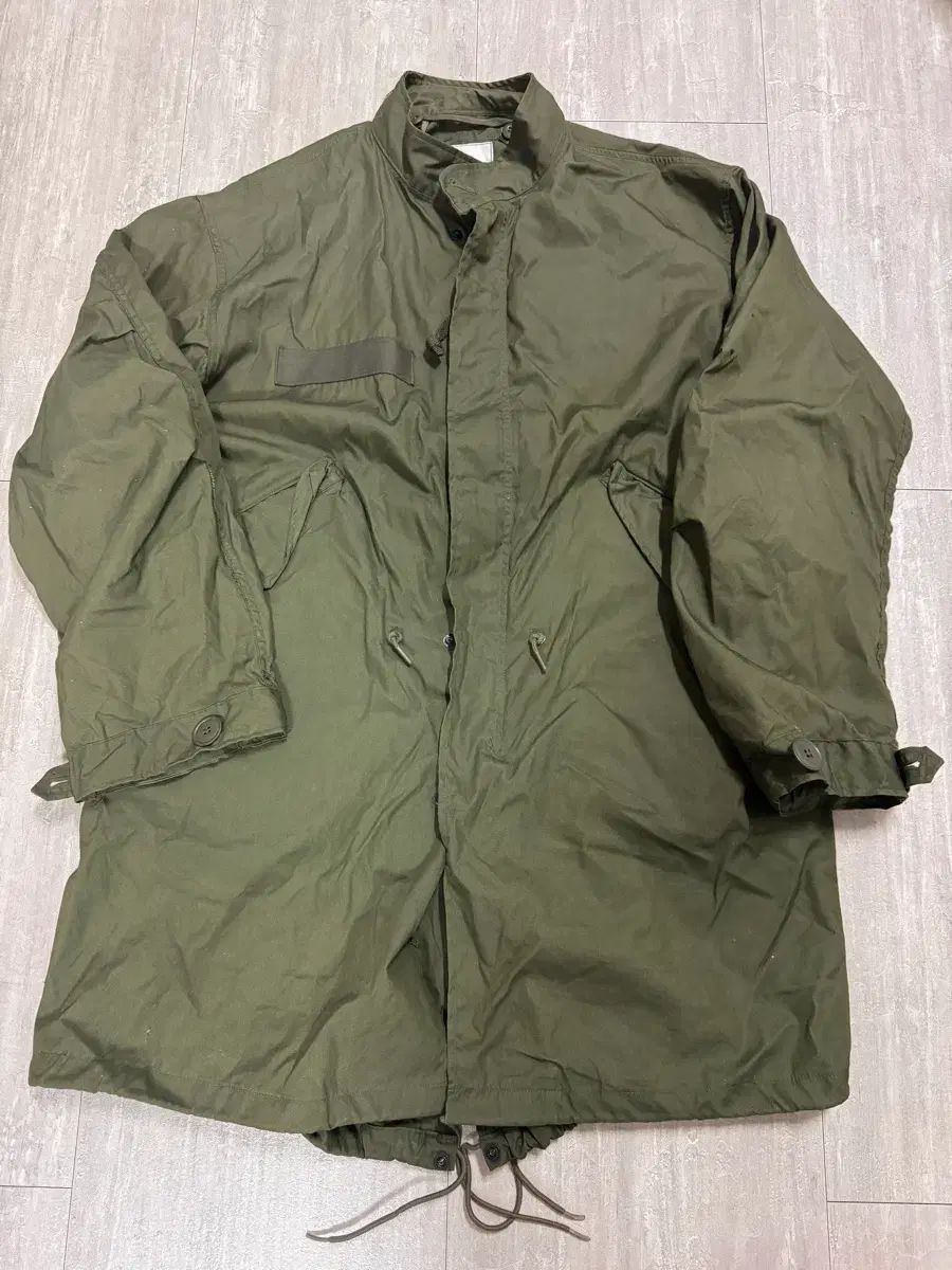 m 65 フィッシュテールパーカー モッズコート S