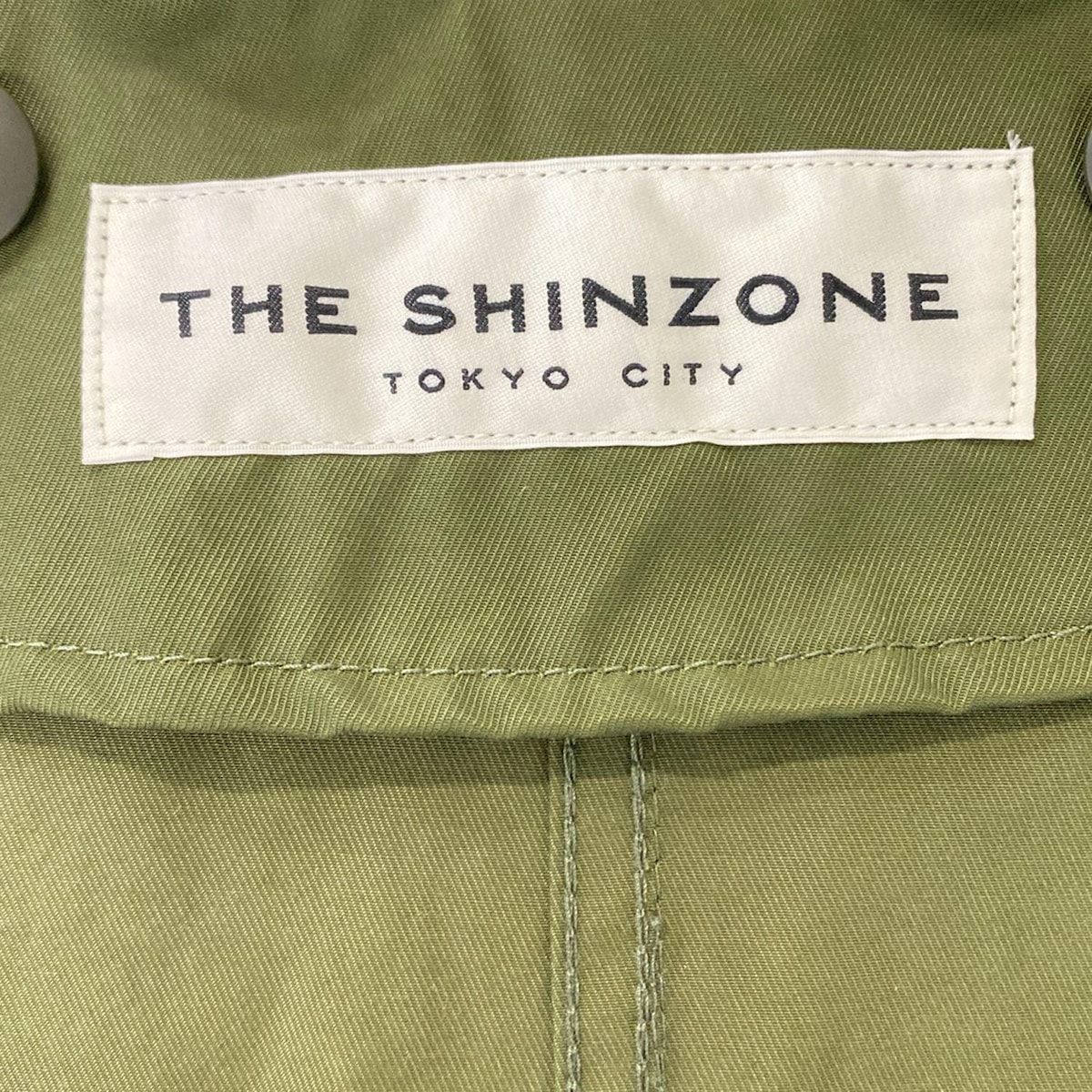 Shinzone(シンゾーン) コート サイズ34 S レディース美品 - カーキ