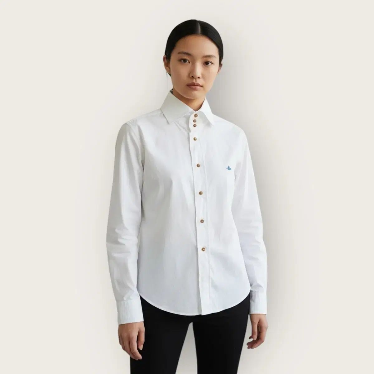 1| ヴィヴィアン ウエストウッド 白 バイオリン シャツ