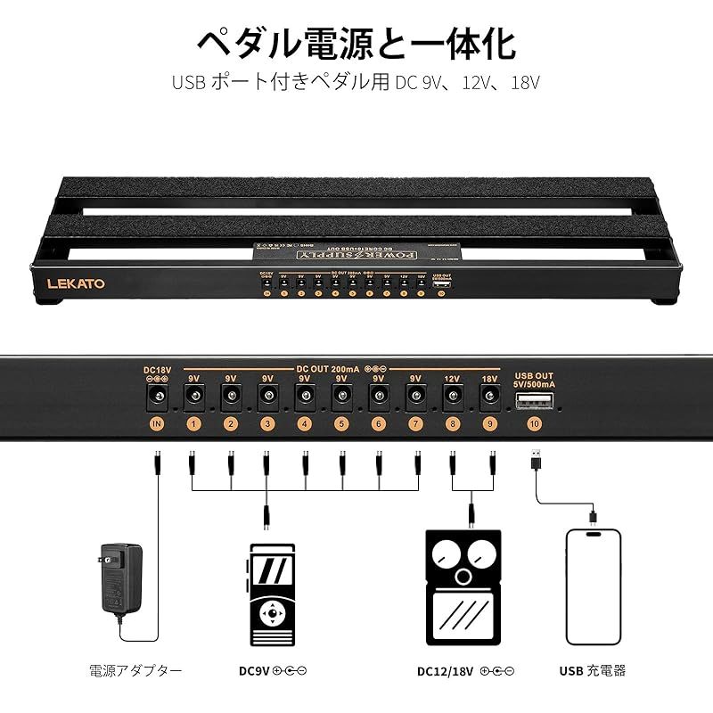 エフェクターボード アルミ合金