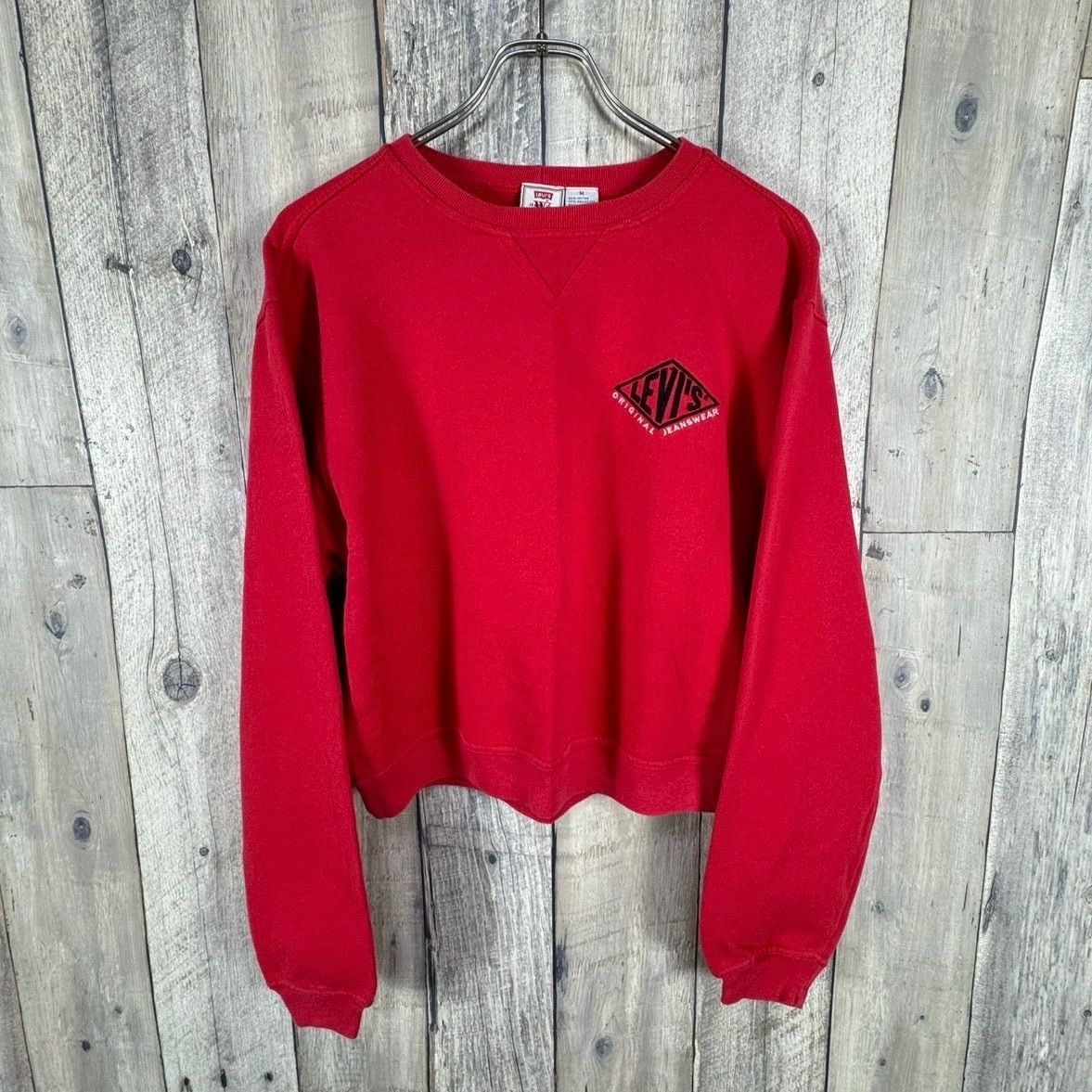 OLD Levi s 90 リーバイス JEANS FOR WOMEN Vガゼット スウェット スエット トレーナー レディース M サイズ