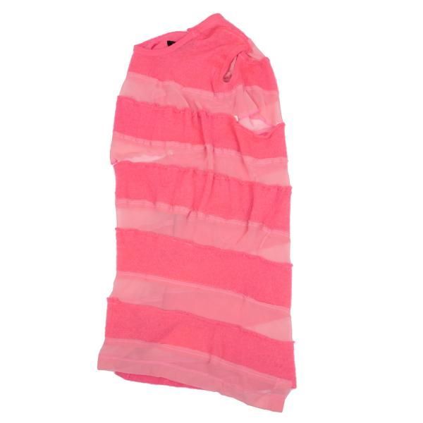 tricot COMME des GARCONSピンク切り替えワンピース tricot COMME des GARCONSピンク切り替えワンピース