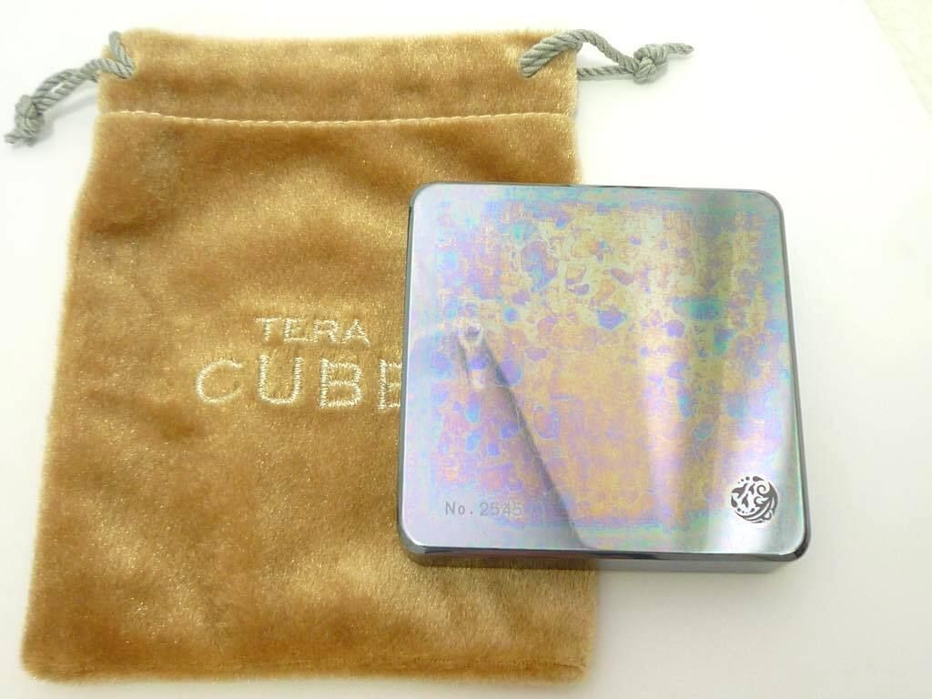 定価18万円 テラキューブ クロス 袋 ケース 高純度 テラヘルツ鉱石 100