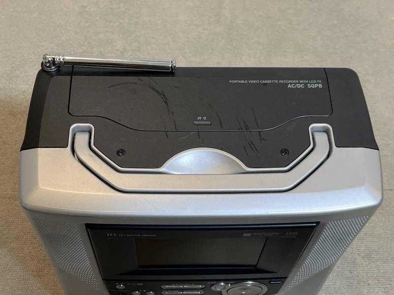 ポータブルビデオカセットレコーダー