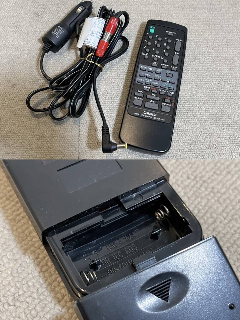 ポータブルビデオカセットレコーダー