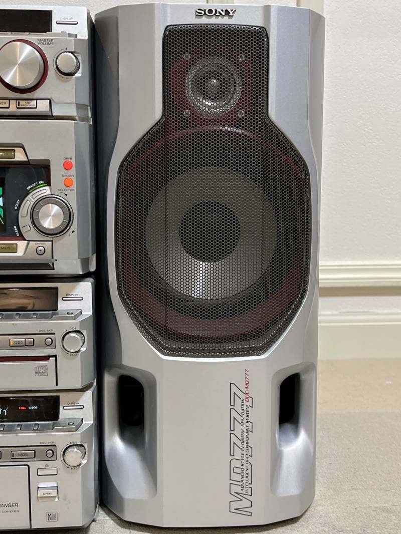 SONY SS-MD777 HMC-MD777 STR-MD777 システムコンポ 5CD/5MD 現状品