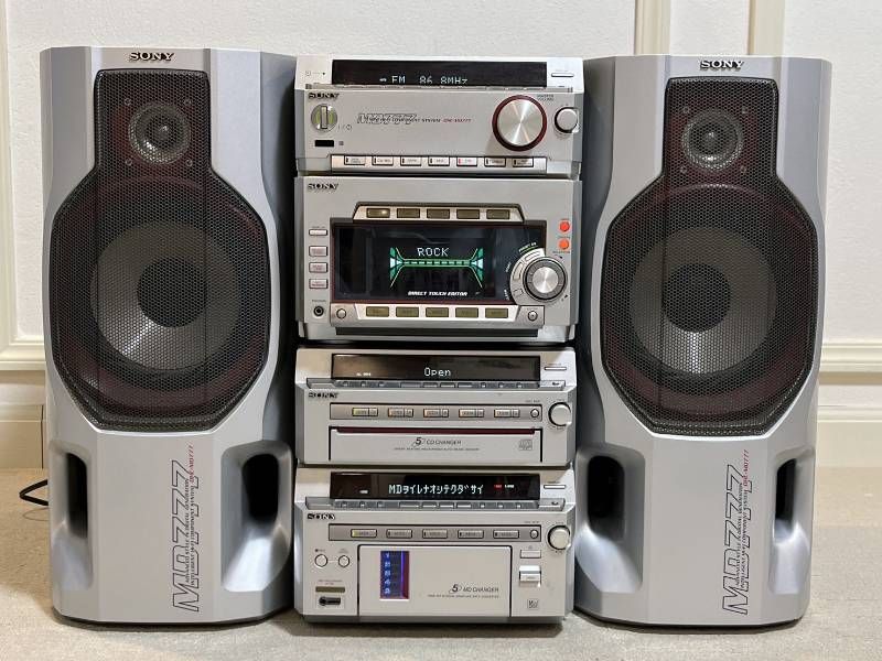 SONY SS-MD777 HMC-MD777 STR-MD777 システムコンポ 5CD/5MD 現状品