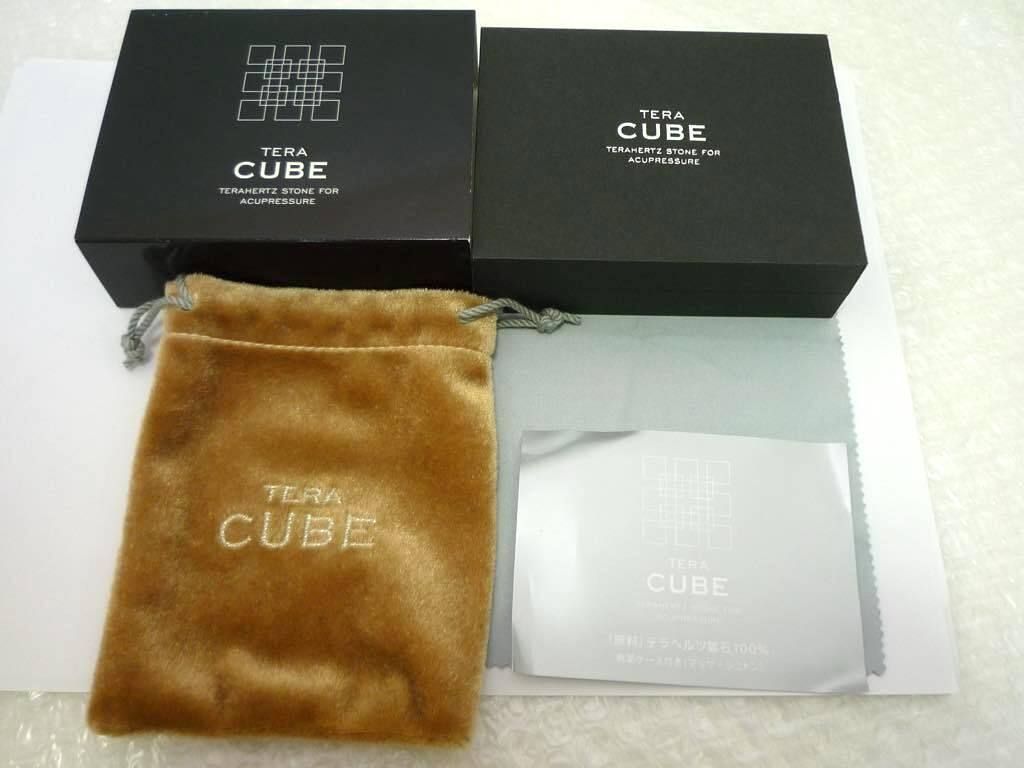 定価18万円 テラキューブ クロス 袋 ケース 高純度 テラヘルツ鉱石 100