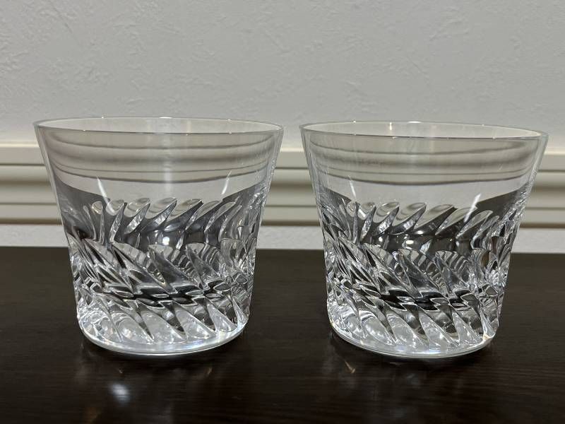 baccarat 2016 バカラ ペアグラス クリスタルガラス ロックガラス