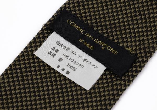コムデギャルソン オムCOMME des GARCONS HOMME シルクニットタイ 購入