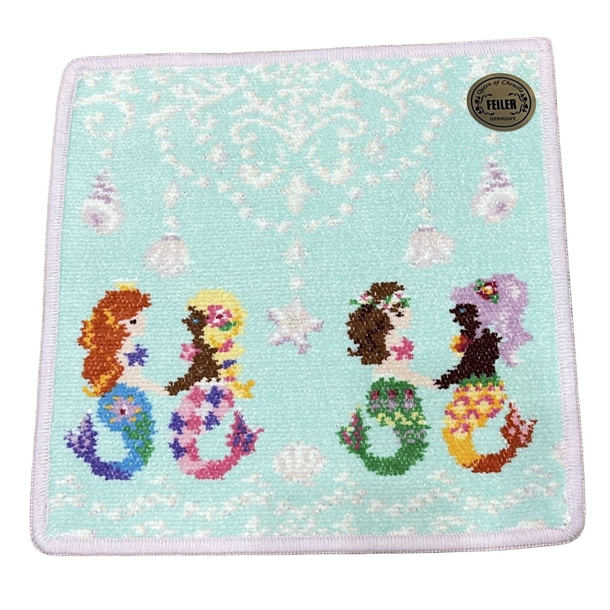 FEILER　フェイラー　マーメイドワルツ　スポーツタオル　新品　未使用 FEILER(フェイラー) 小物新品同様 - ライトブルー×ライトパープル