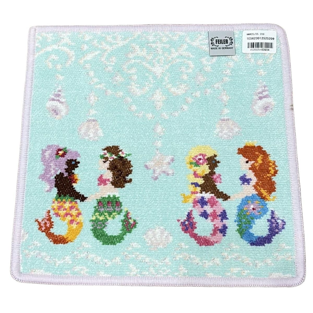 FEILER　フェイラー　マーメイドワルツ　スポーツタオル　新品　未使用 FEILER(フェイラー) 小物新品同様 - ライトブルー×ライトパープル