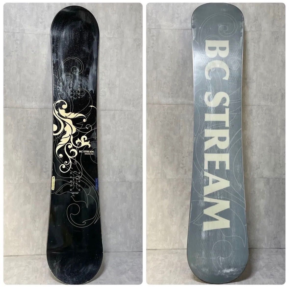 スノーボード BC STREAM SOLEIL レディース 2点セット 136 cm ビーシーストリーム ソレイル 国産 板