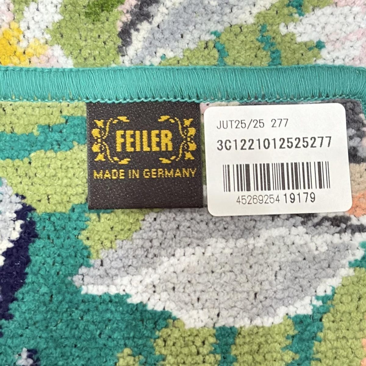 m*。様 新品未使用FEILER プティバス　花柄 ミントグリーン FEILER MAGAZINE 詳細 | フェイラー(FEILER)オフィシャルブランドサイト