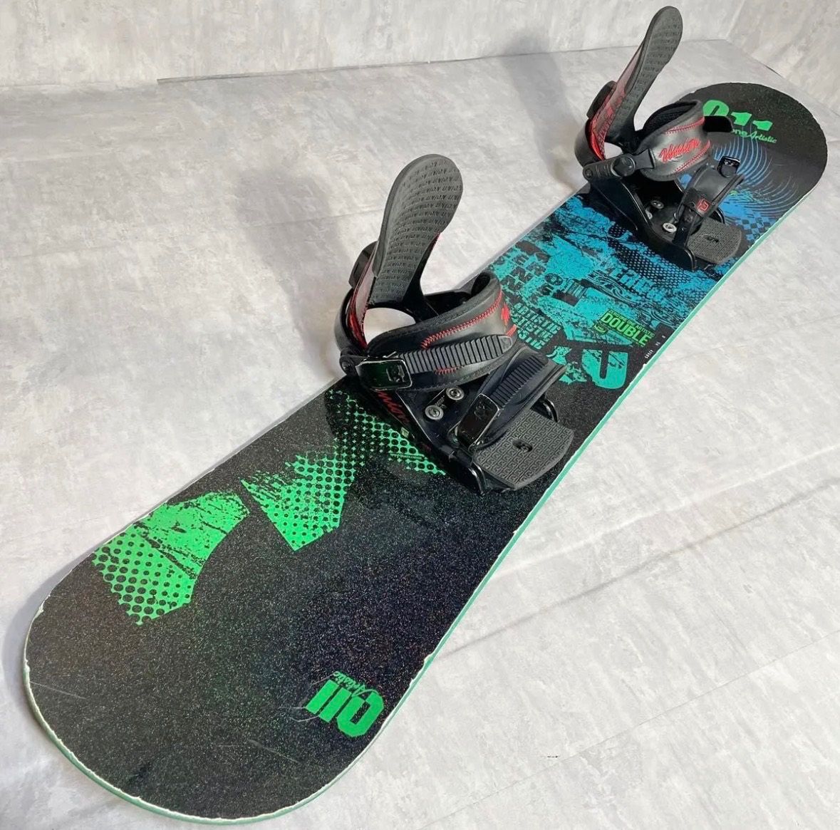 スノーボードセット 011Artistic zerooneone DOUBLE メンズ 2点 154cm