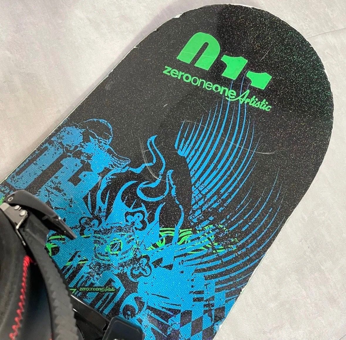 スノーボードセット 011Artistic zerooneone DOUBLE メンズ 2点 154cm