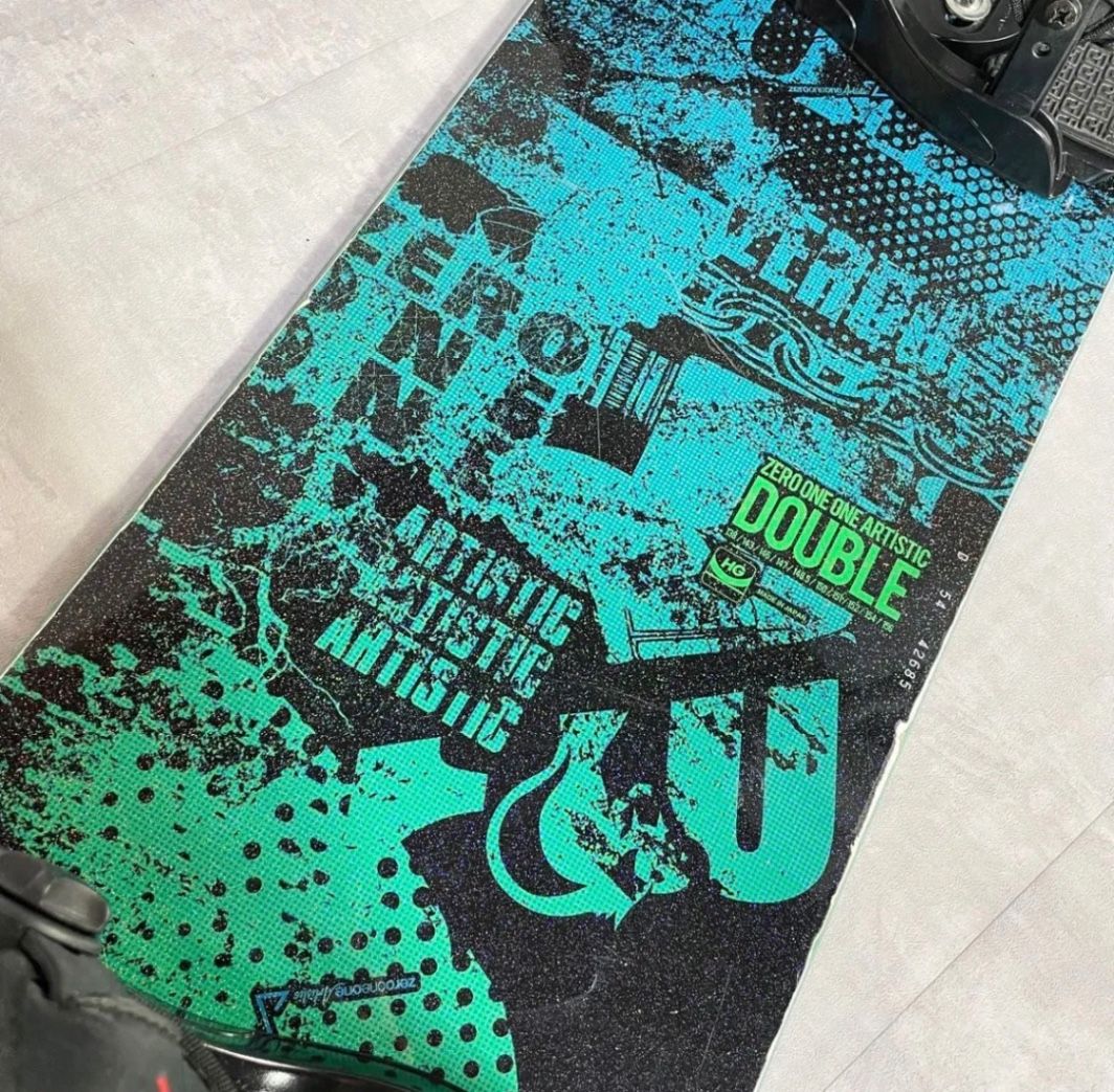 スノーボードセット 011Artistic zerooneone DOUBLE メンズ 2点 154cm