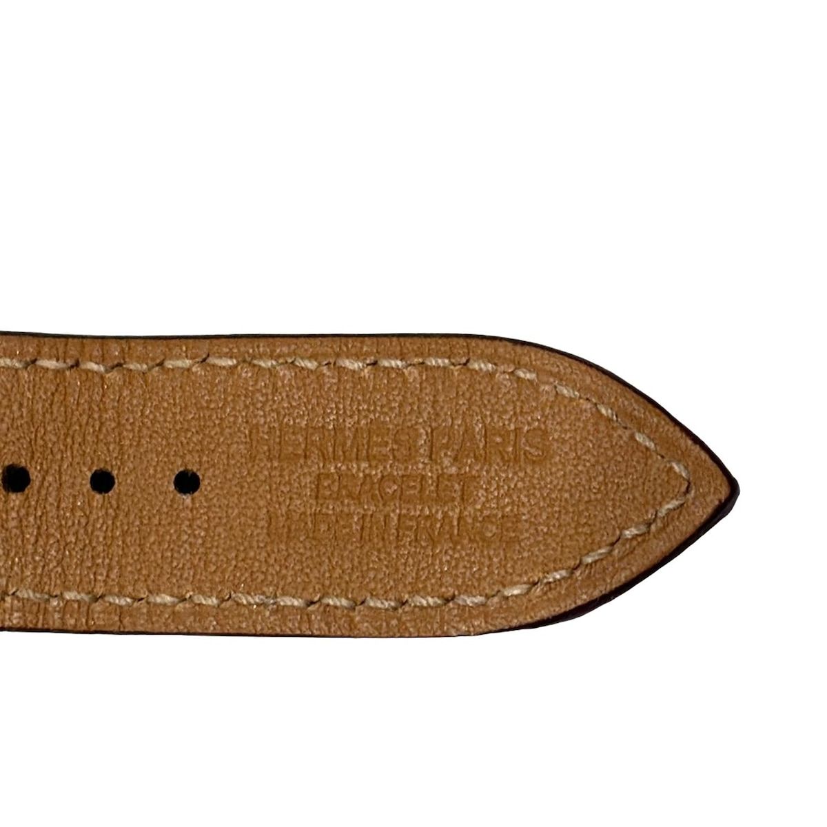  HERMES エルメス 小物 シンプルトゥール ビスケット×エレクトリックブルー 腕時計替えベルト サーキット その他 小物