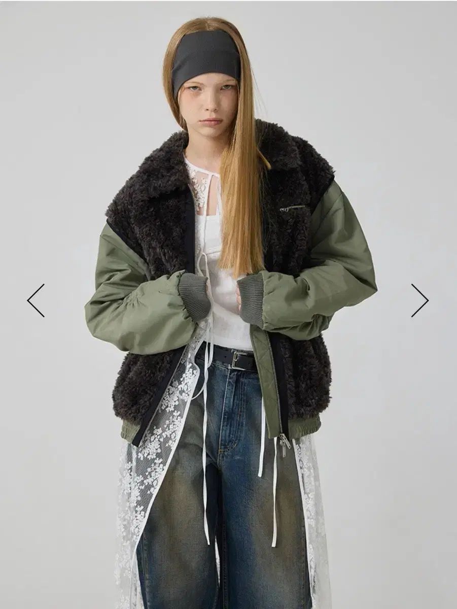 ユーセントリック フラッフィー フライト ジャケット