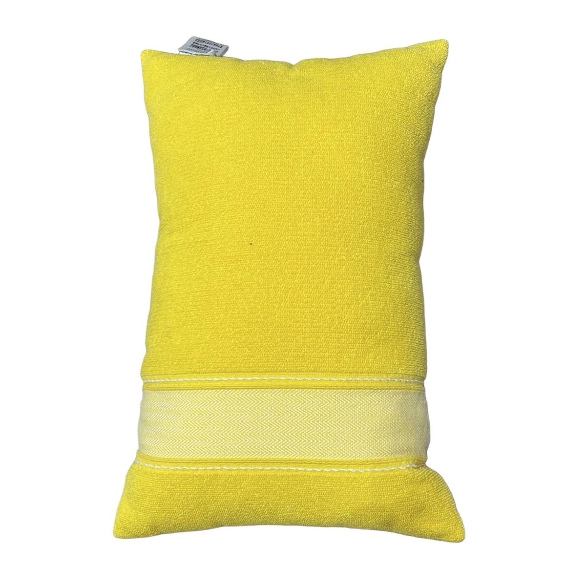 HERMES エルメス 小物 - イエロー クッション BAIN コットン