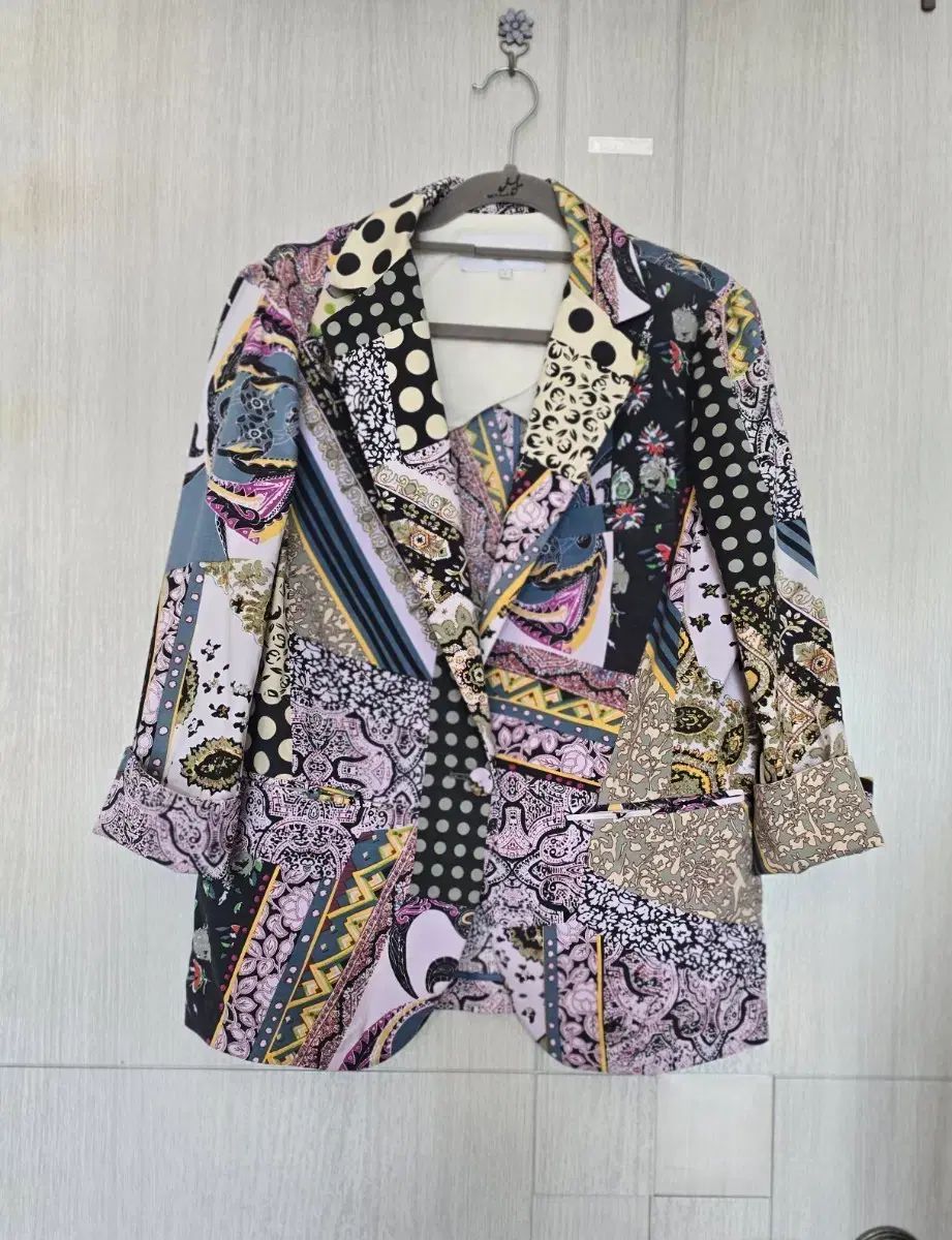 66 77 Bucolique ビコリック コットン ワンボタン ジャケット