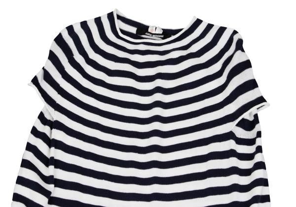 ジュンヤワタナベコムデギャルソン　ボーダー柄ワンピース美品 ジュンヤワタナベ コムデギャルソンJUNYA WATANABE COMME des GARCONS