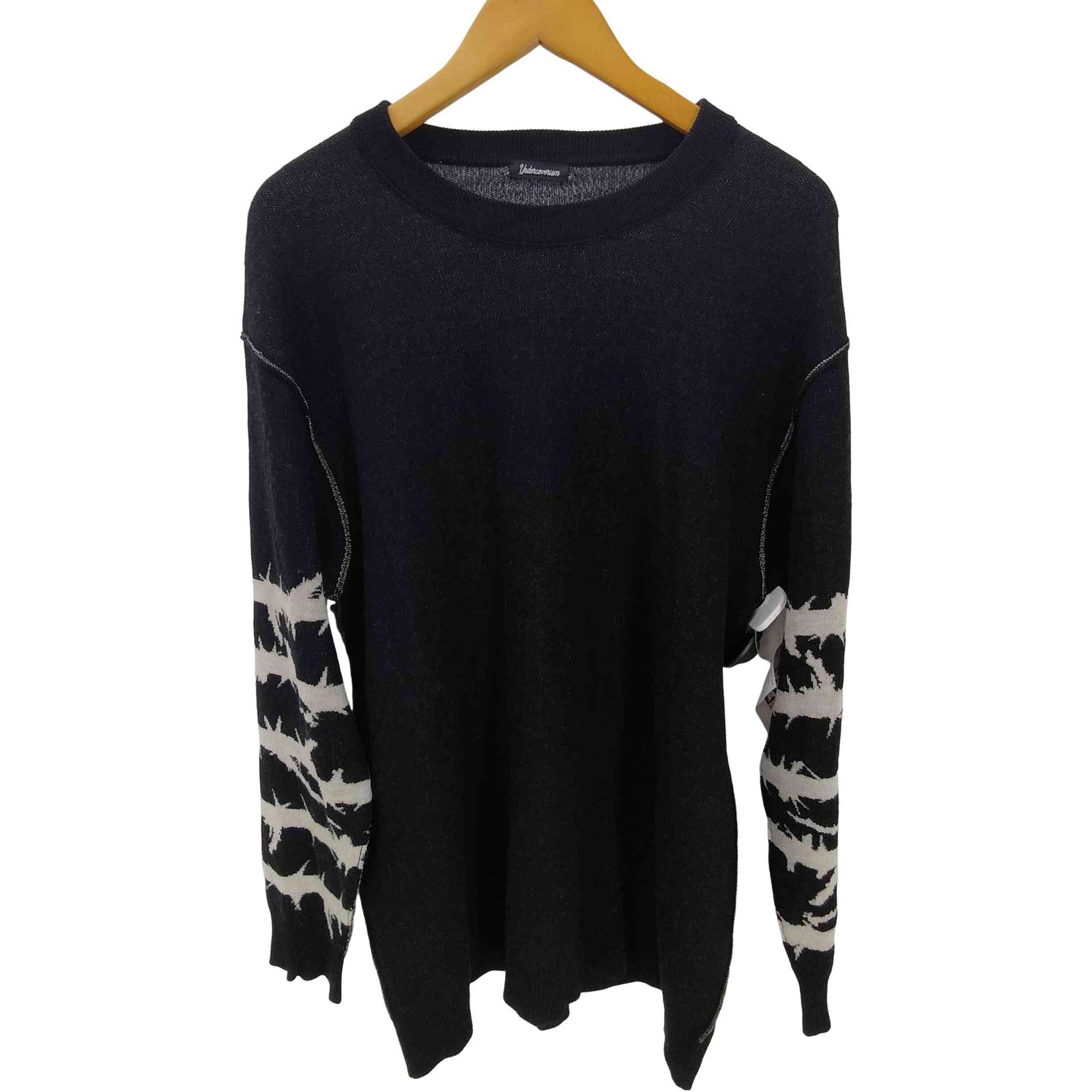 アンダーカバーイズム UNDERCOVERISM 21AW Thorns Jacquard Crew Neck